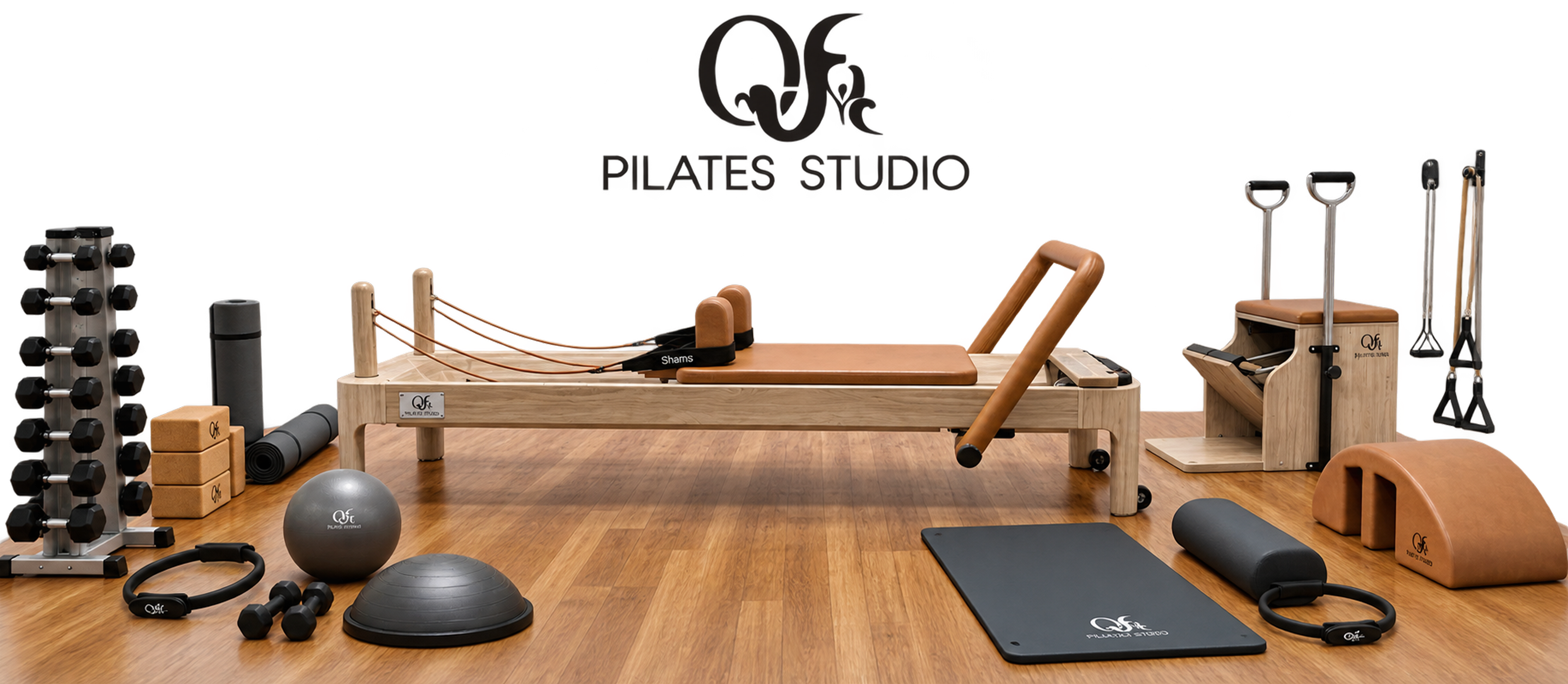 Qfit Pilates studio equipment