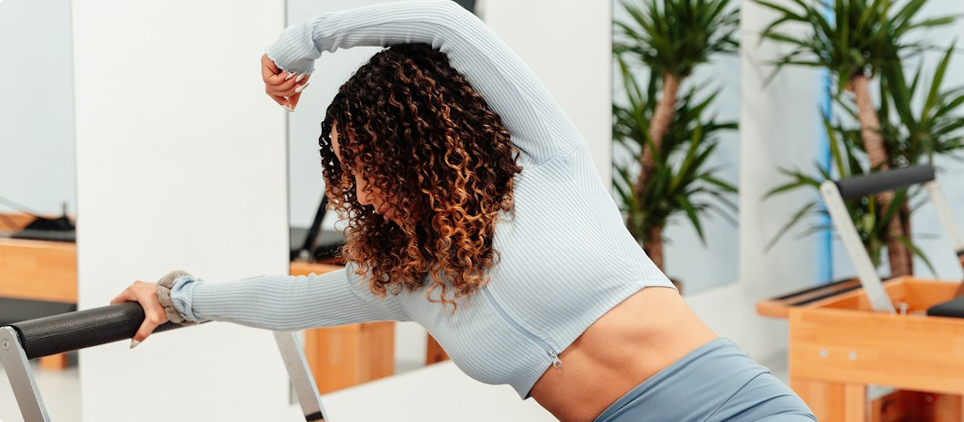 Woman exercising