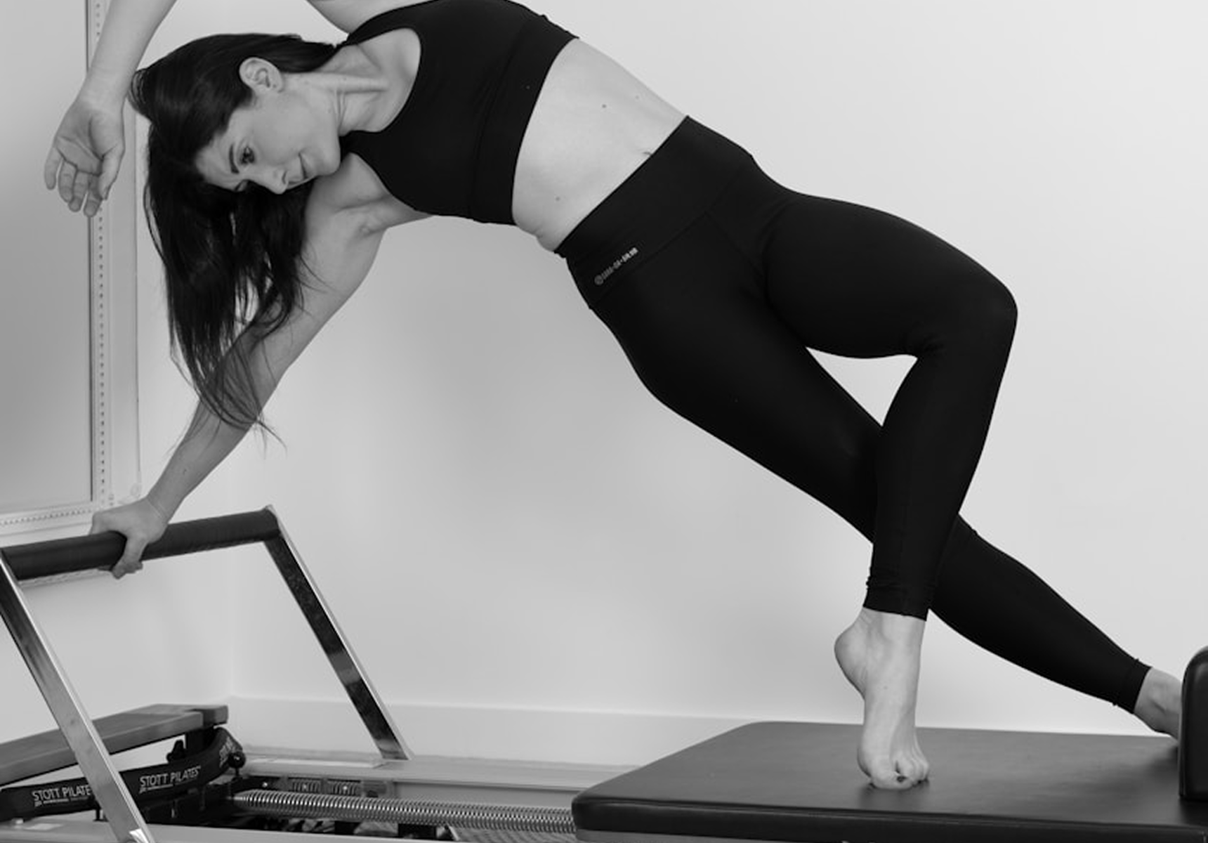 Pilates reformer exercise
